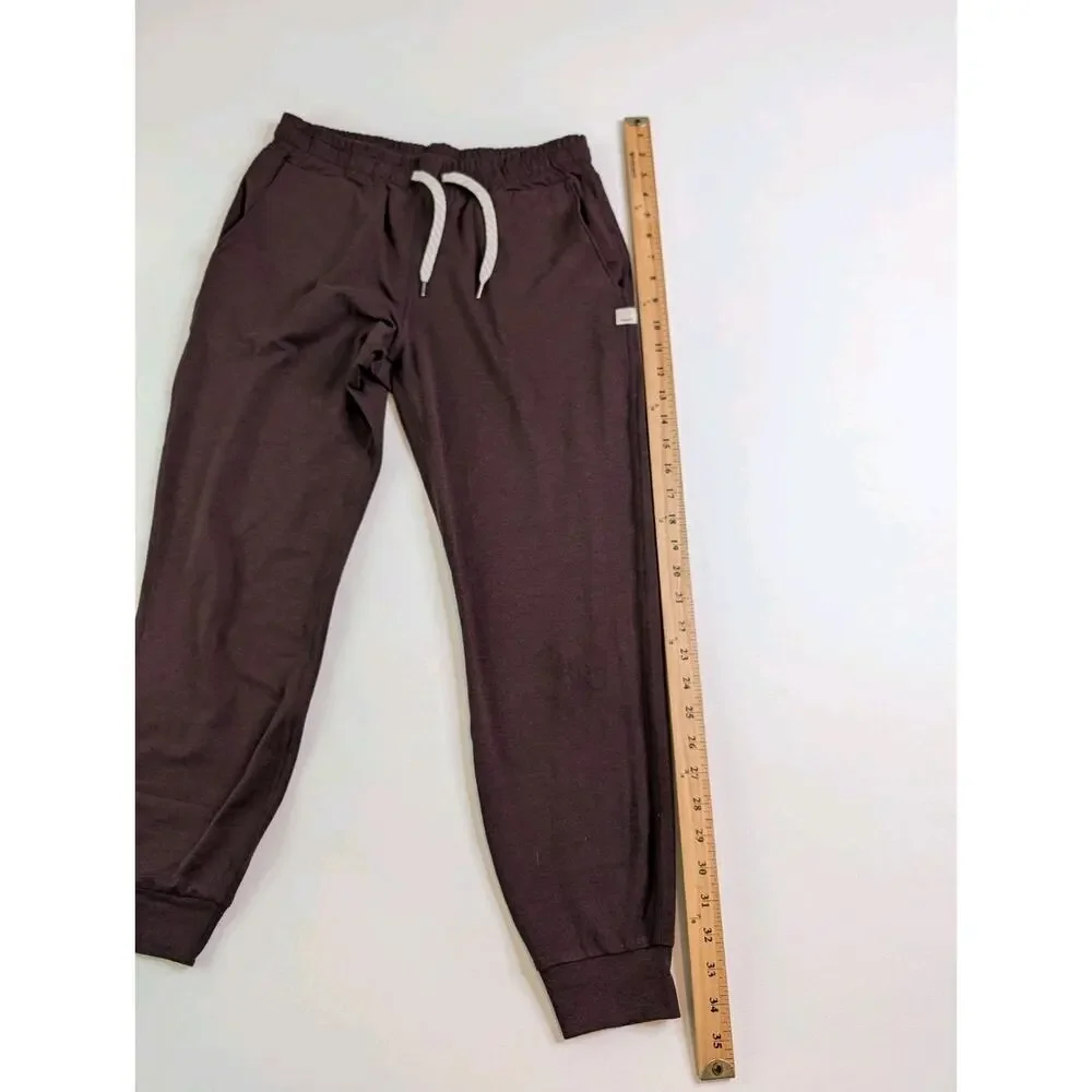 Vuori Performance Jogger DreamKnit Stretch Athletic Lounge Pants Brown Women XS - Picture 6 of 13